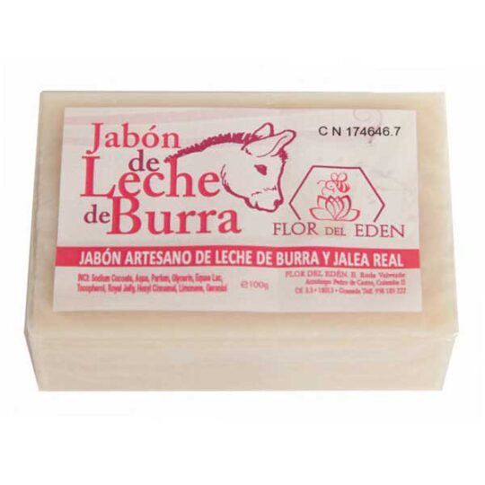 Jabón leche burra