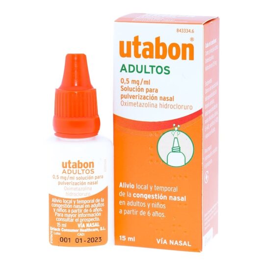 Utabon Adultos 0,5 mg/ml Solución Nasal 15 ml