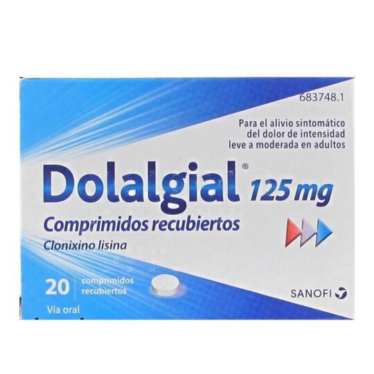 Dolalgial 125 mg comprimidos recubiertos