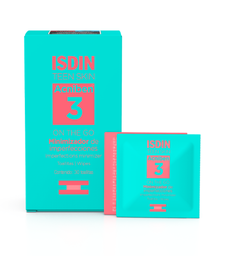 ISDIN Acniben On the Go toallitas Minimizadoras de Imperfecciones