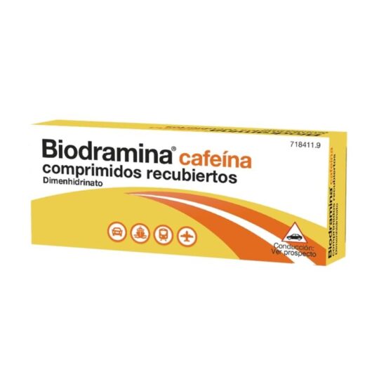 Biodramina con cafeína